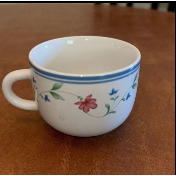 Set Of 3 Vintage Floral Coffee Mugs By Lenox Newcor & Studio Nova - Picture 4 of 8